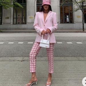 Pink Oversized Blazer